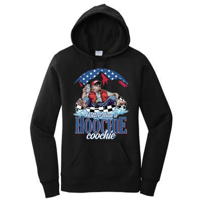 Hotter Than A Hoochie Coochie Funny Women's Pullover Hoodie