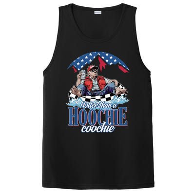 Hotter Than A Hoochie Coochie Funny PosiCharge Competitor Tank