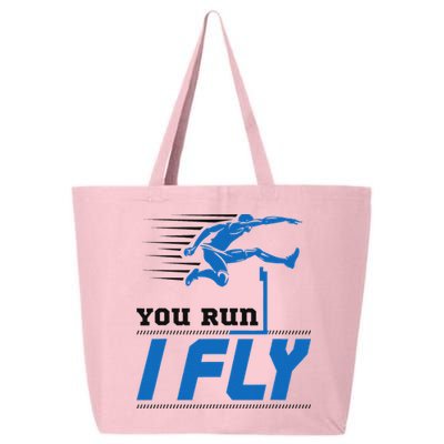 Hurdles Track And Field Hurdler Hurdle Runner You Run I Fly 25L Jumbo Tote