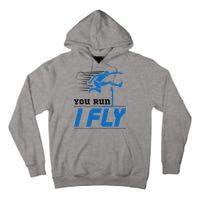 Hurdles Track And Field Hurdler Hurdle Runner You Run I Fly Tall Hoodie