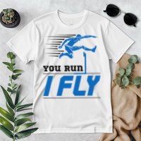Hurdles Track And Field Hurdler Hurdle Runner You Run I Fly Premium T-Shirt