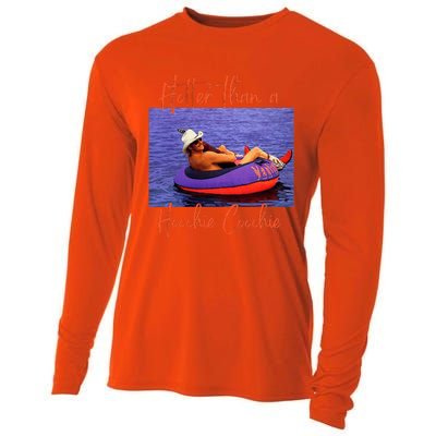 Hotter Than A Hoochie Coochie Cooling Performance Long Sleeve Crew