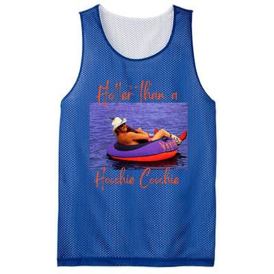 Hotter Than A Hoochie Coochie Mesh Reversible Basketball Jersey Tank