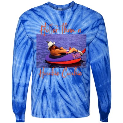 Hotter Than A Hoochie Coochie Tie-Dye Long Sleeve Shirt