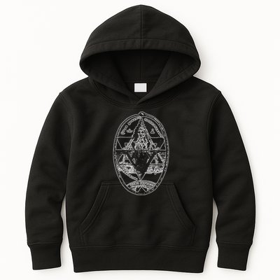 Hermes Trismegistus As Above So Below Hermetic Magic Kids Hoodie