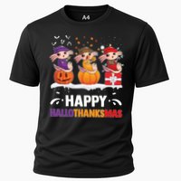 Happy Thanksmas Axolotl Cooling Performance Crew T-Shirt
