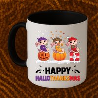 Happy Thanksmas Axolotl Mug