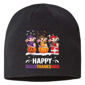 Happy Thanksmas Axolotl Sustainable Beanie