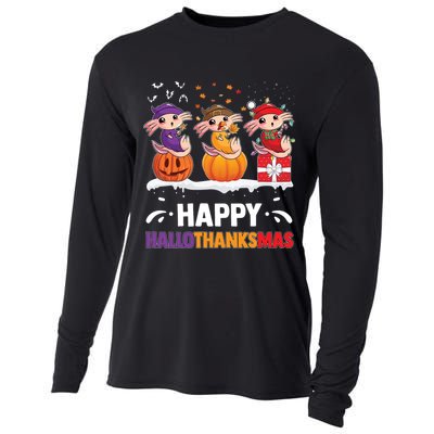 Happy Thanksmas Axolotl Cooling Performance Long Sleeve Crew
