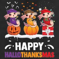 Happy Thanksmas Axolotl 25L Jumbo Tote