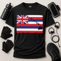 Hawaii The Aloha State Flag By Hawaii Nei All Day Performance Shirt