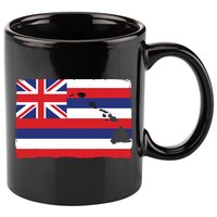 Hawaii The Aloha State Flag By Hawaii Nei All Day 11oz C Handle Ceramic Mug