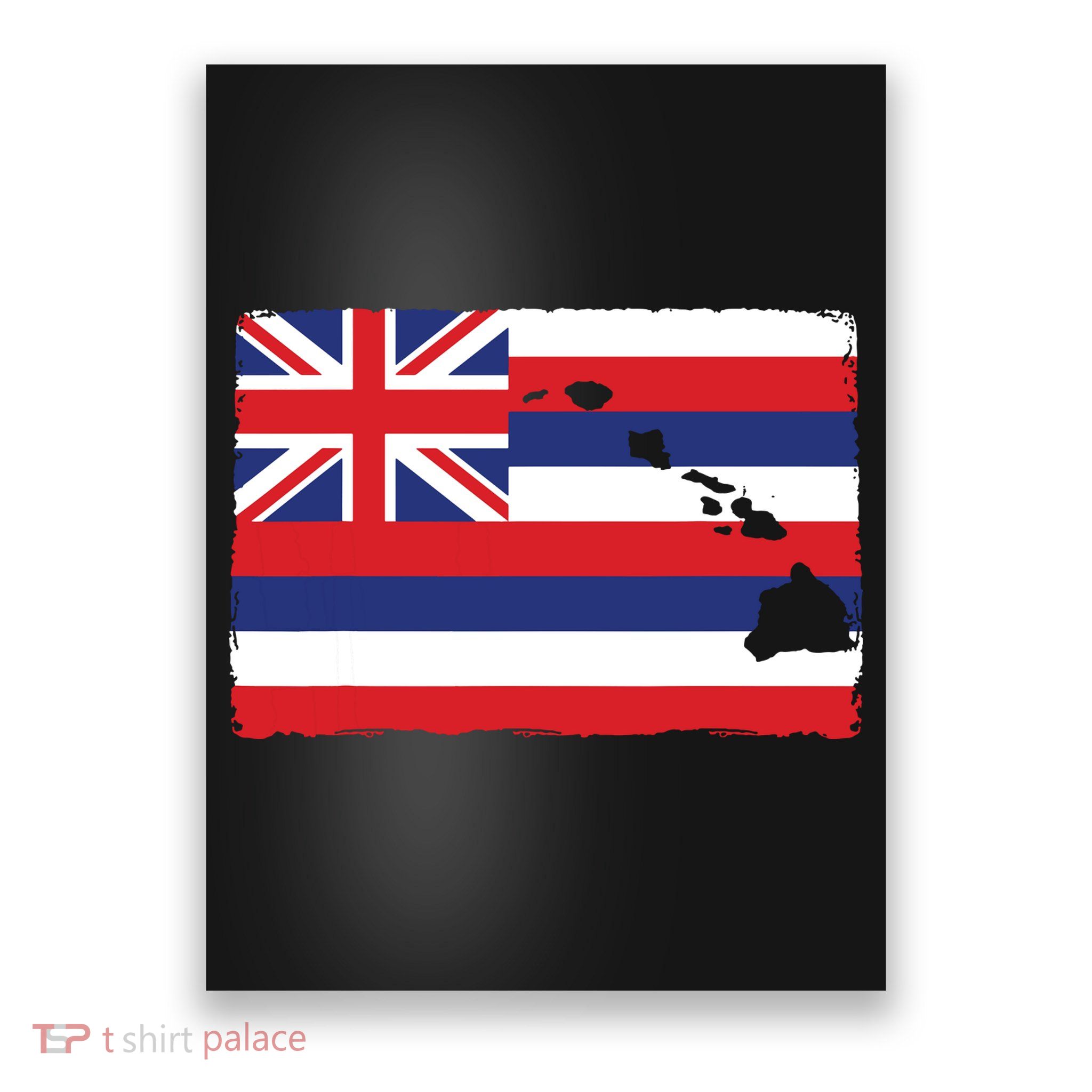 Hawaii The Aloha State Flag By Hawaii Nei All Day Poster