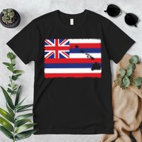 Hawaii The Aloha State Flag By Hawaii Nei All Day Premium T-Shirt