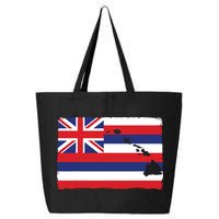 Hawaii The Aloha State Flag By Hawaii Nei All Day 25L Jumbo Tote