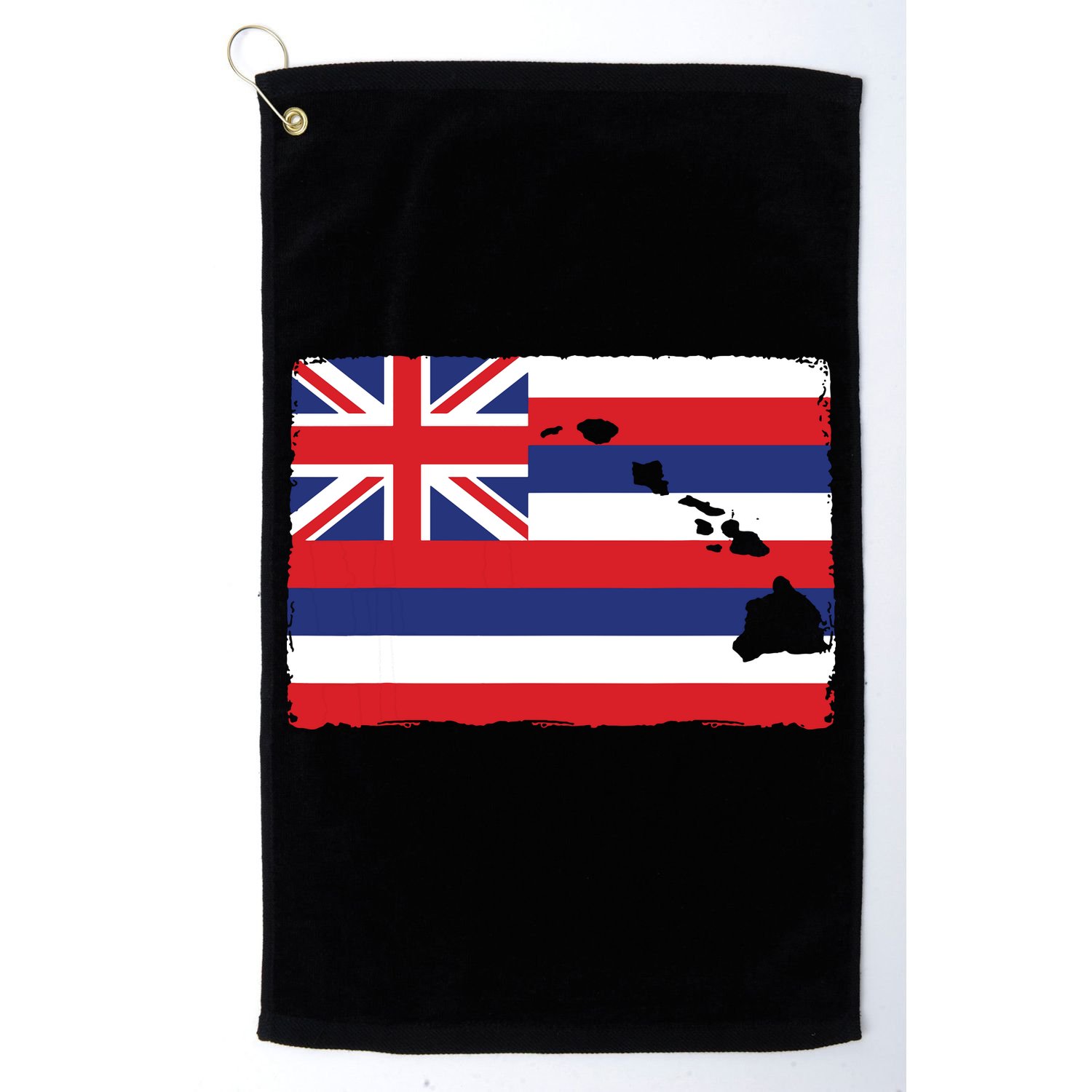 Hawaii The Aloha State Flag By Hawaii Nei All Day Golf Towel