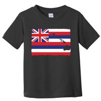 Hawaii The Aloha State Flag By Hawaii Nei All Day Toddler T-Shirt