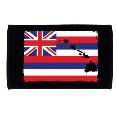 Hawaii The Aloha State Flag By Hawaii Nei All Day Microfiber Hand Towel