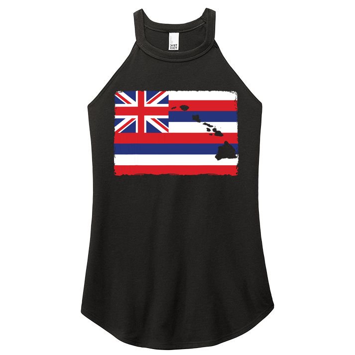 Hawaii The Aloha State Flag By Hawaii Nei All Day Women's Perfect Tri Rocker Tank