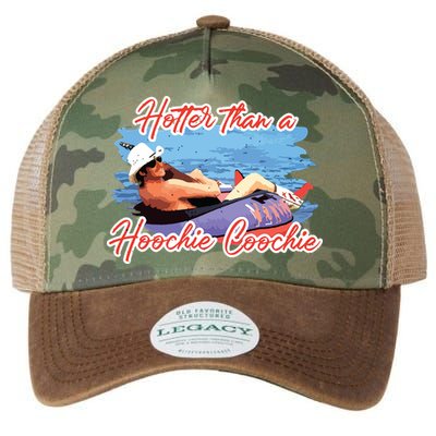 Hotter Than A Hoochie Coochie Country Legacy Tie Dye Trucker Hat