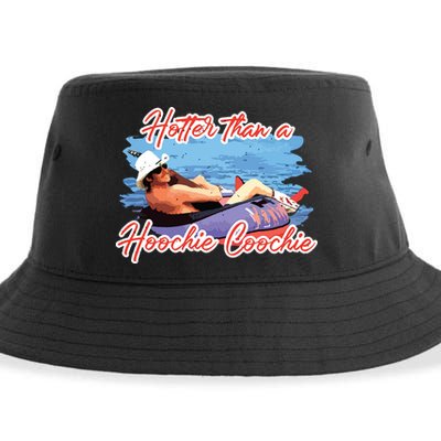 Hotter Than A Hoochie Coochie Country Sustainable Bucket Hat