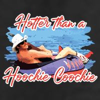 Hotter Than A Hoochie Coochie Country Microfiber Hand Towel
