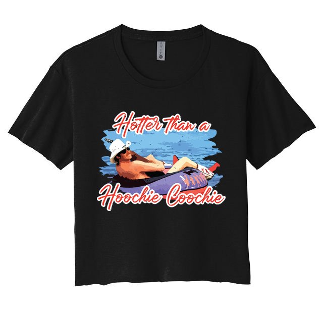 Hotter Than A Hoochie Coochie Country Crop Top
