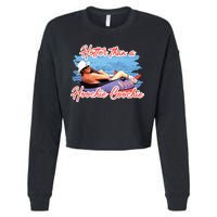 Hotter Than A Hoochie Coochie Country Cropped Pullover Crew