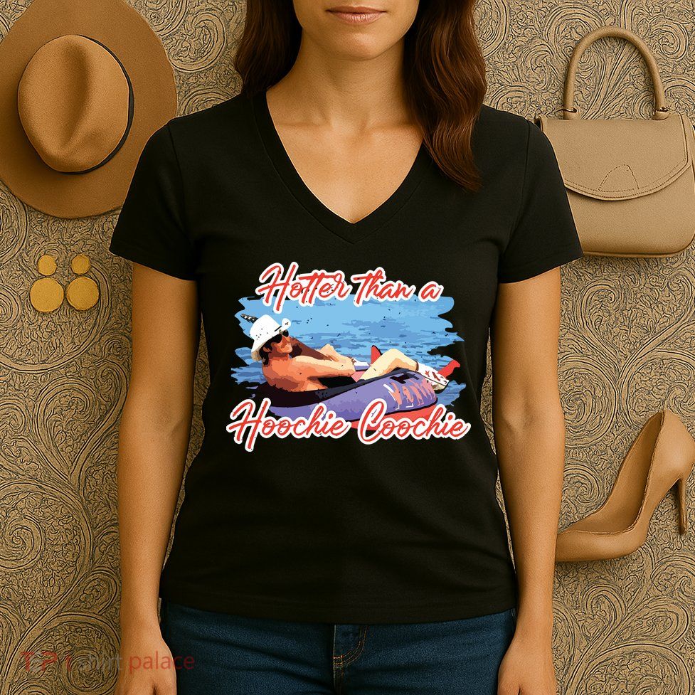 Hotter Than A Hoochie Coochie Country Women's V-Neck T-Shirt