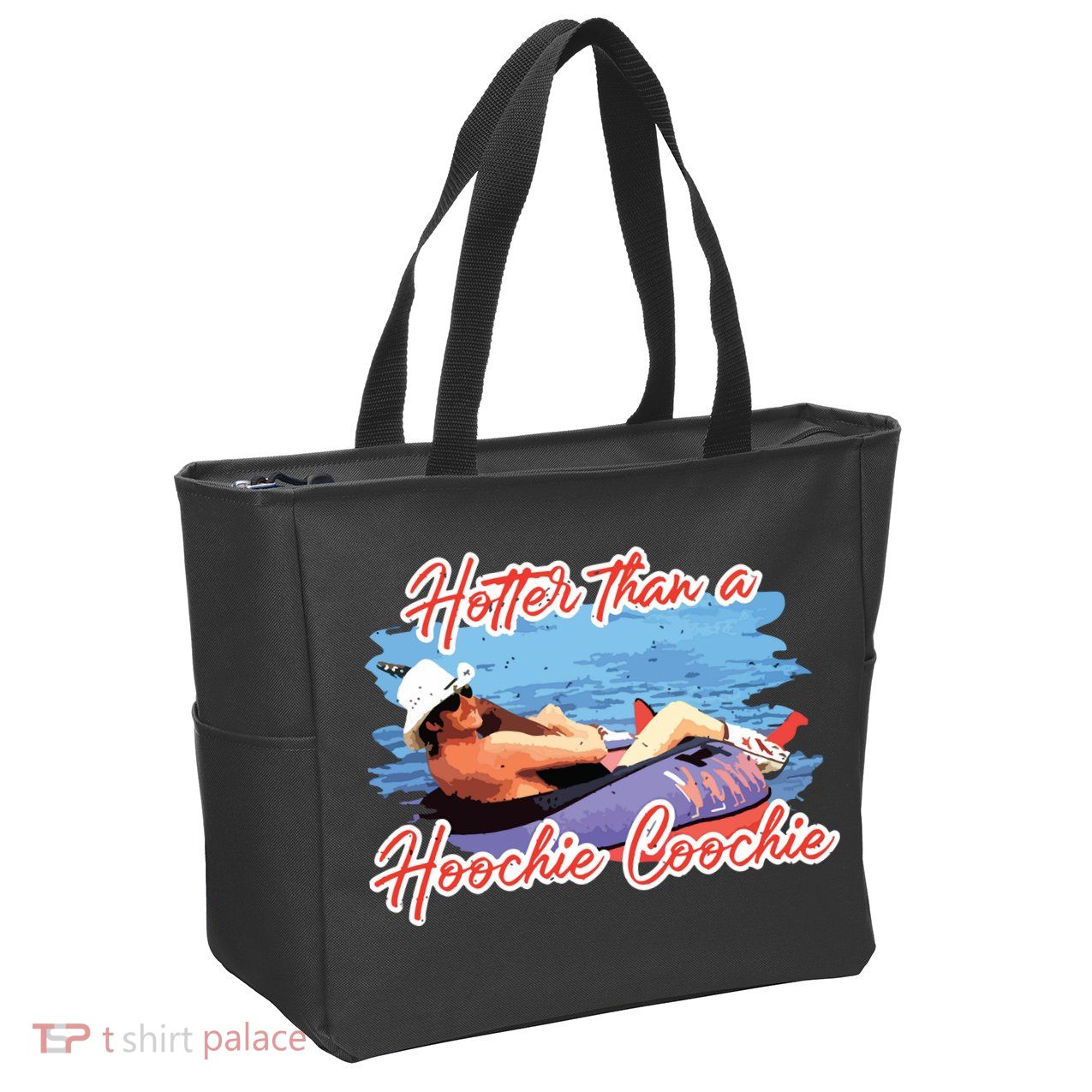 Hotter Than A Hoochie Coochie Country Zip Tote Bag