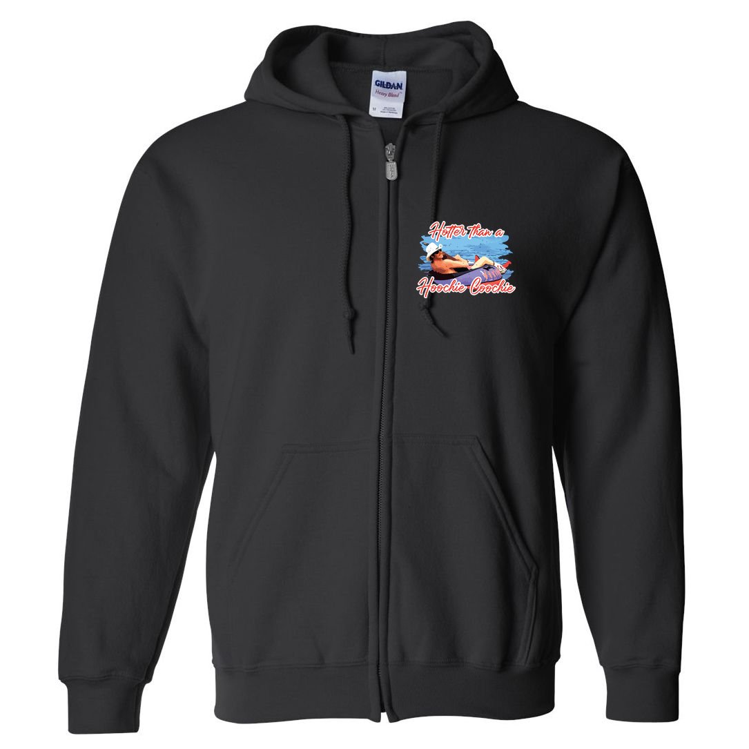 Hotter Than A Hoochie Coochie Country Full Zip Hoodie