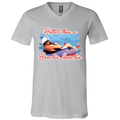 Hotter Than A Hoochie Coochie Country V-Neck T-Shirt