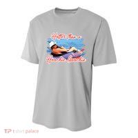 Hotter Than A Hoochie Coochie Country Youth Performance Sprint T-Shirt