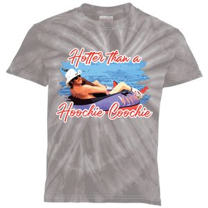 Hotter Than A Hoochie Coochie Country Kids Tie-Dye T-Shirt