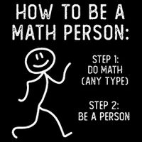 How To Be A Math Person Flat Bill Trucker Hat