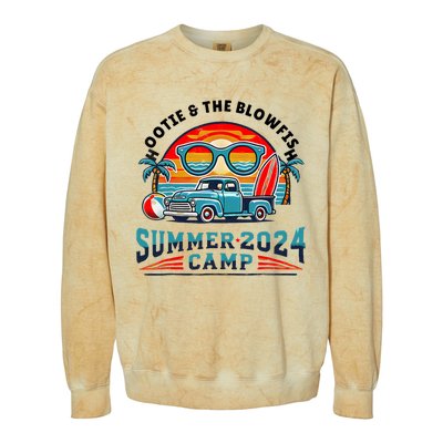 Hootie The Blowfish Summer 2024 Camping Colorblast Crewneck Sweatshirt