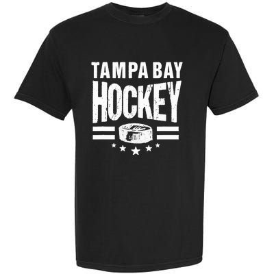 Hockey Tampa Bay Throwback Blue Tb Retro Tampa Bay Fan Pro Garment-Dyed Heavyweight T-Shirt