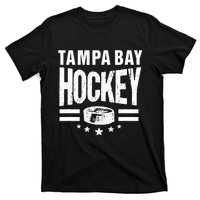 Hockey Tampa Bay Throwback Blue Tb Retro Tampa Bay Fan Pro T-Shirt