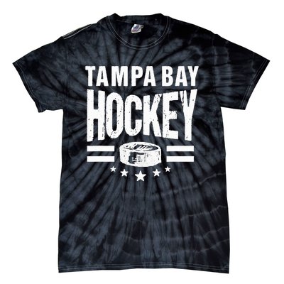 Hockey Tampa Bay Throwback Blue Tb Retro Tampa Bay Fan Pro Tie-Dye T-Shirt