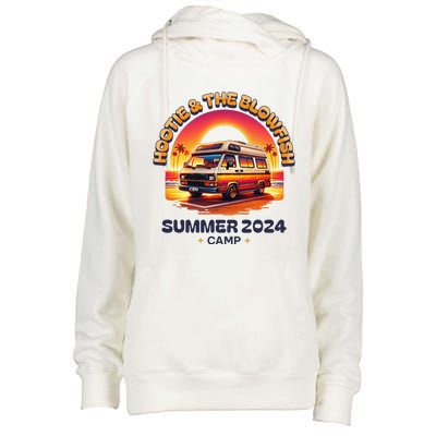 Hootie & The Blowfish Summer 2024 Camping Van Womens Funnel Neck Pullover Hood