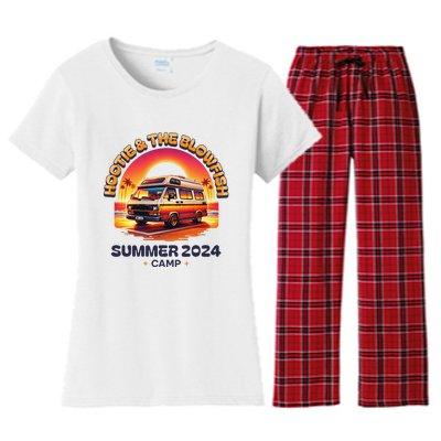 Hootie & The Blowfish Summer 2024 Camping Van Women's Flannel Pajama Set