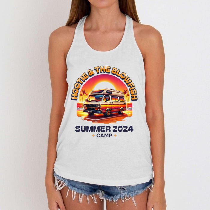 Hootie & The Blowfish Summer 2024 Camping Van Women's Knotted Racerback Tank