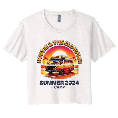 Hootie & The Blowfish Summer 2024 Camping Van Women's Crop Top Tee