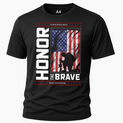 Honor The Brave Who Will Never Return Home Usa Memorial Day Patriotic Performance Shirt