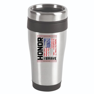 Honor The Brave Who Will Never Return Home Usa Memorial Day Patriotic 16oz Travel Tumbler
