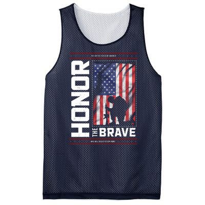 Honor The Brave Who Will Never Return Home Usa Memorial Day Patriotic Mesh Reversible Basketball Jersey Tank