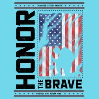 Honor The Brave Who Will Never Return Home Usa Memorial Day Patriotic Womens T-Shirt
