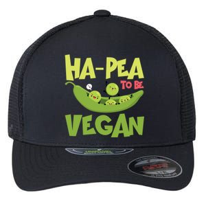 Hagiftpea To Be Vegan Funny Veganism Food Cool Gift Flexfit Unipanel Trucker Cap