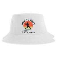 How To Bunt DonT Hit A Dinger Baseball Player Sustainable Bucket Hat