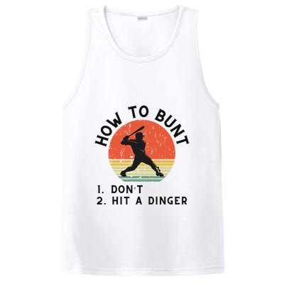 How To Bunt DonT Hit A Dinger Baseball Player PosiCharge Competitor Tank